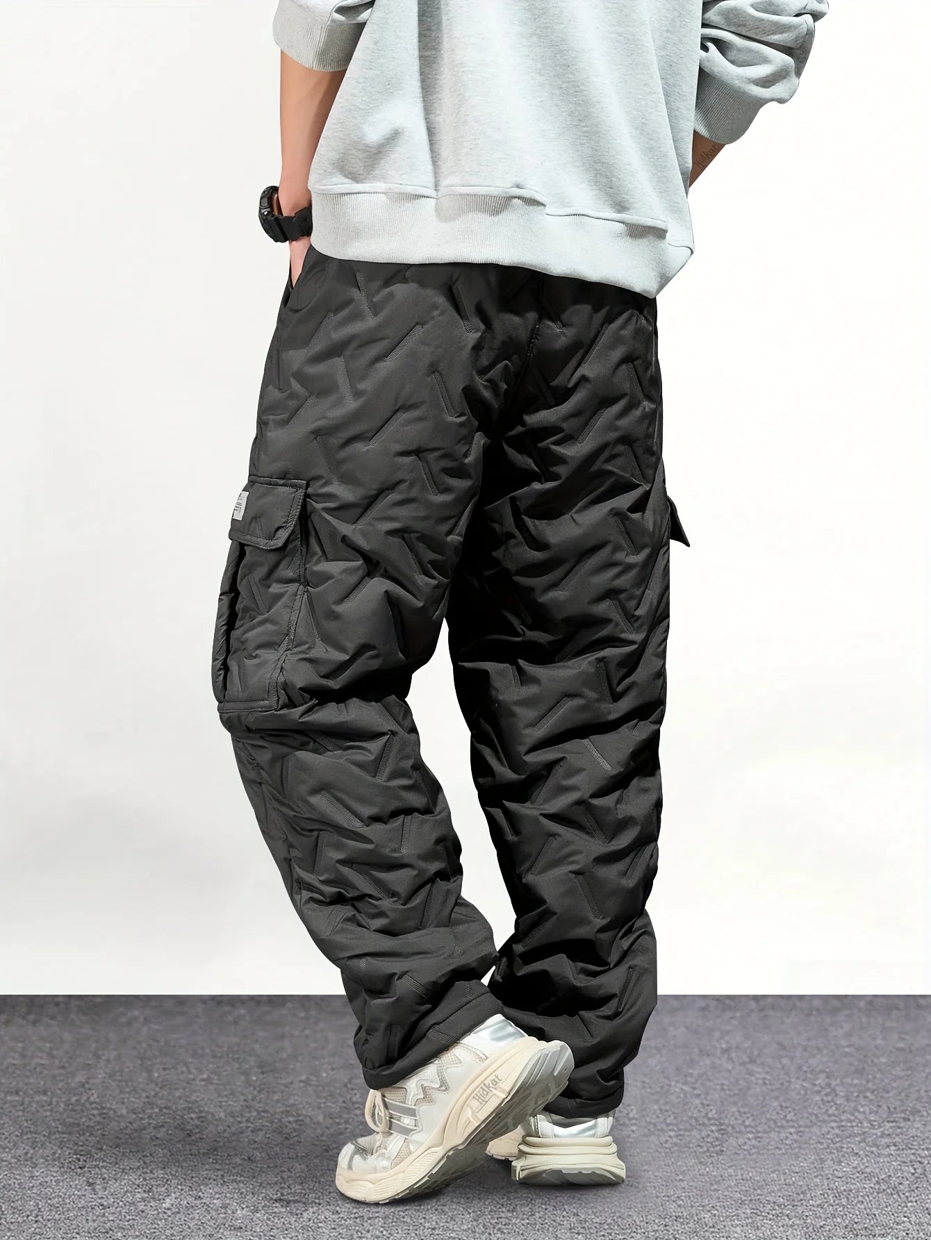 Pantalon cargo homme pour l’hiver