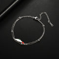 Bracelet Palestine acier inoxydable ajustable
