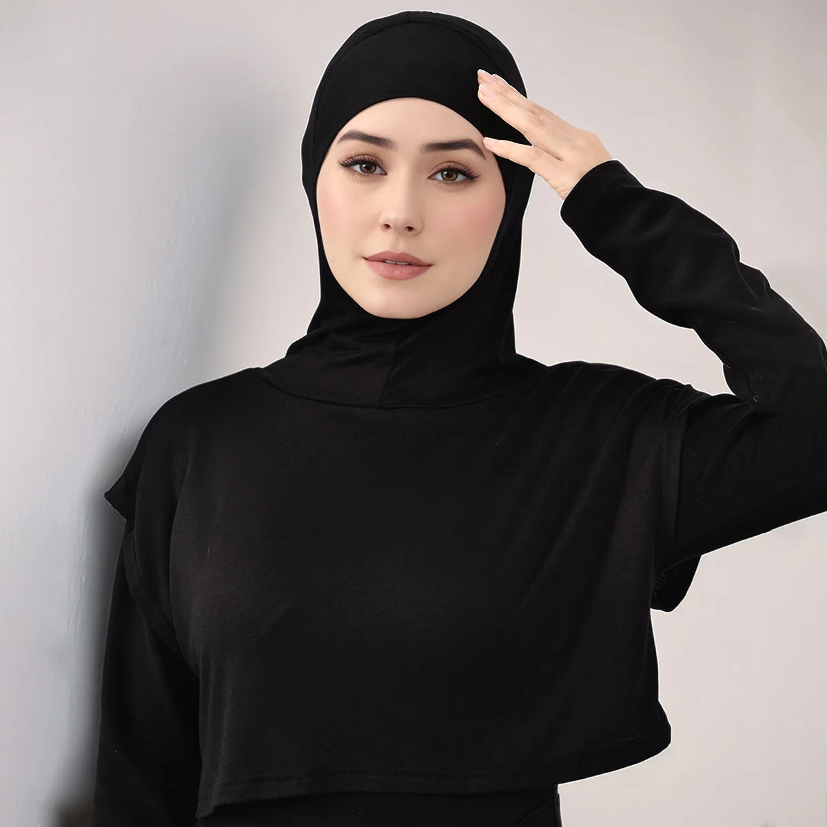 New Muslim Niqab Sport Modal Hijab Abaya Hijab For Woman Abayas Women Jersey Islamic Head Scarf Turbans Silk Turban Instant Wrap